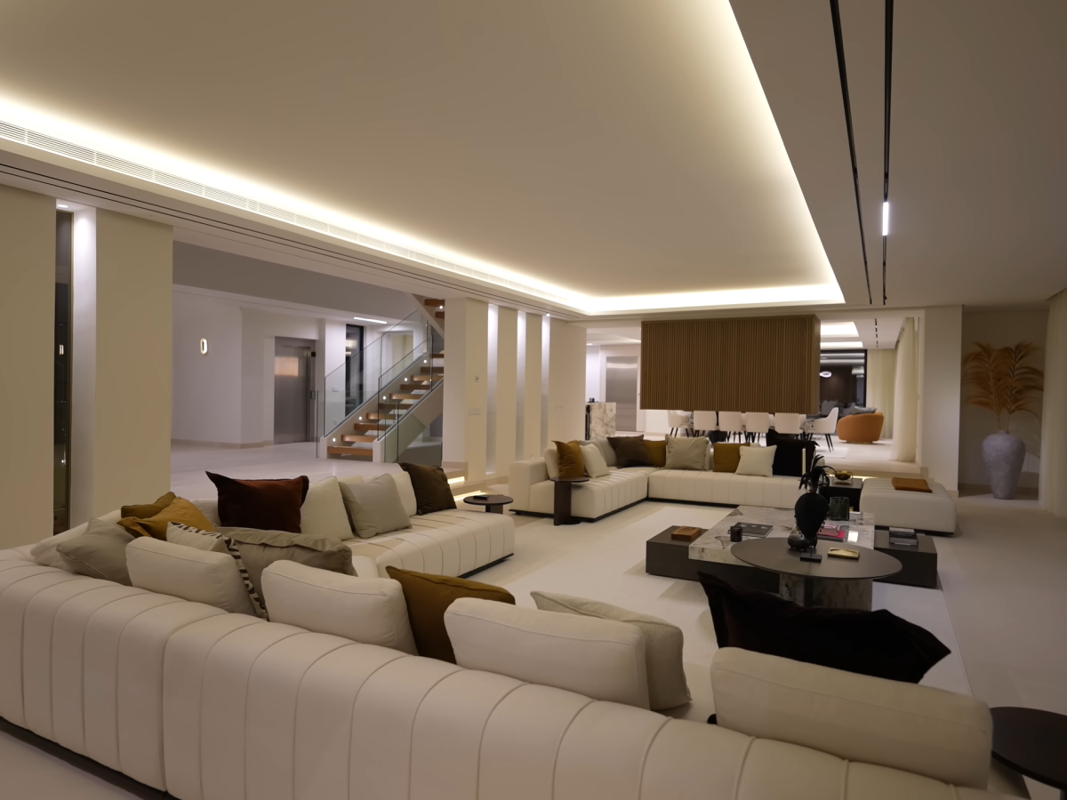 villa interior design in MBR City