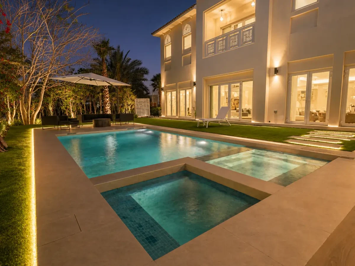 complete villa interior renovation in Al Furjan
