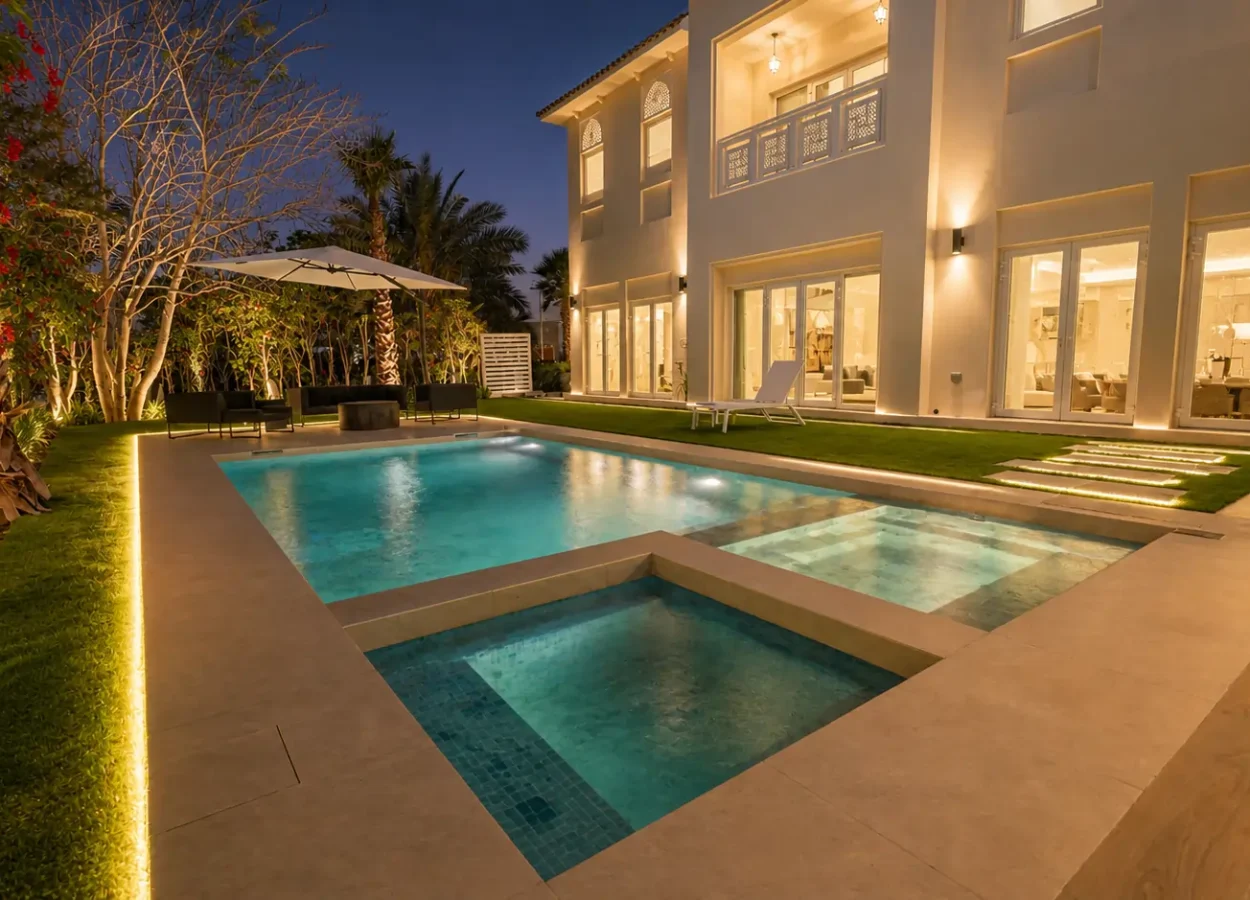 complete villa interior renovation in Al Furjan